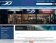 Tablet Screenshot of ekspert-sport.pl